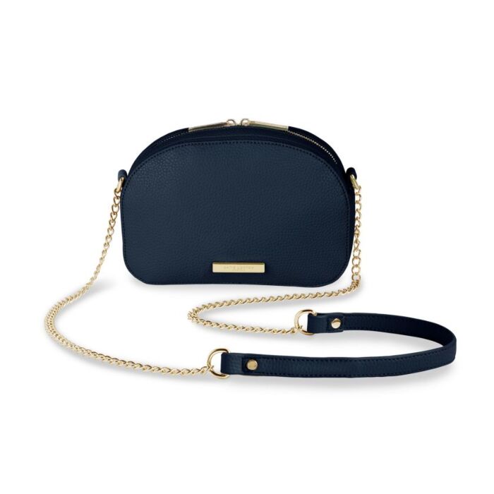 Katie Loxton Half Moon Bag | Navy-4